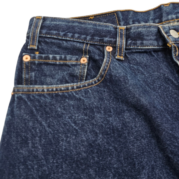 Vintage Levi's 505 Jeans Men's Size 38 x 30 Y2K Straight Leg Regular Fit - Picture 5 of 14